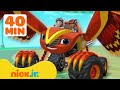 Blaze and the Monster Machines | Missões e Aventuras de Resgate Aéreo do Blaze! | Nick Jr.