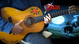 『Gerudo Valley by Night』(Zelda Ocarina of Time) meet LucasGitanoFamily【flamenco guitar cover】