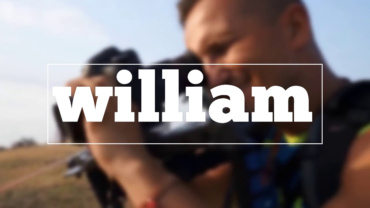 How To Spell William Youtube