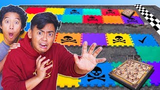 Ultimate GIANT BOARD Game  Challenge for $50,000 (ft. @snackmarlin)