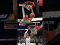 NBA 2K27 Gameplay Blocks and Dunks Comparison