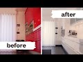 Transformation cuisine  rnovation film adhsif  bois blanc et marbre  incroyable avant  aprs