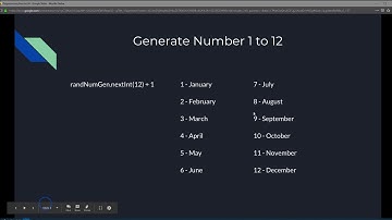 Intro to Java Chapter 03 Exercise 04 - Random Month using Switch