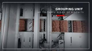 IMA Record PANDA BS RS with FLOWBISCUIT DG | Fully automated flow wrapping line for biscuits on edge