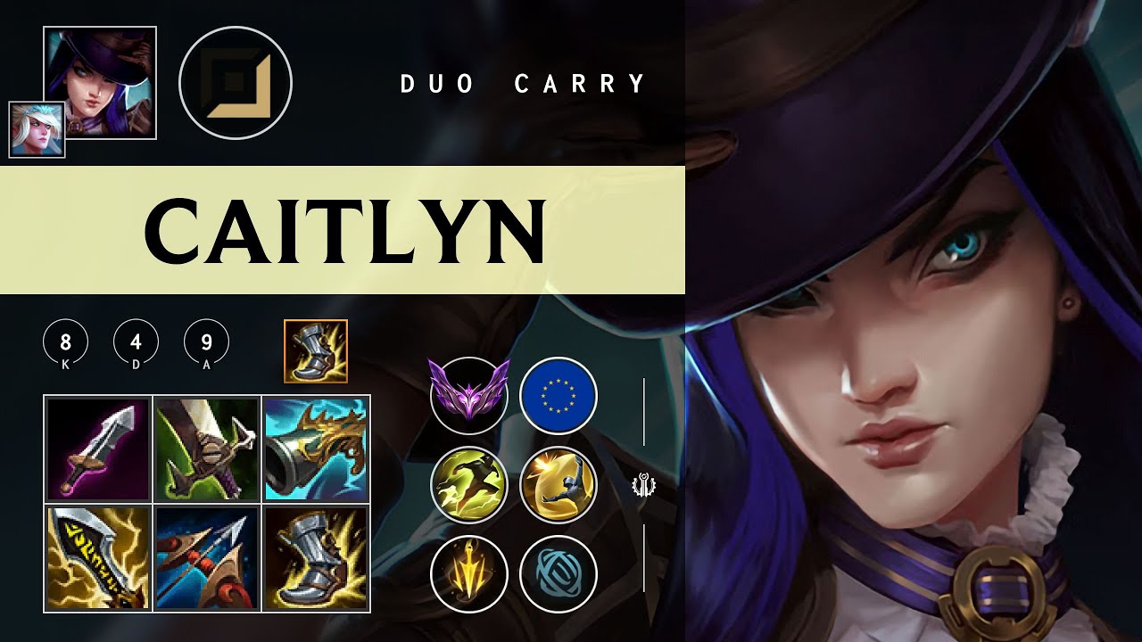 Caitlyn ADC vs Rengar - EUW Master Patch 26.01