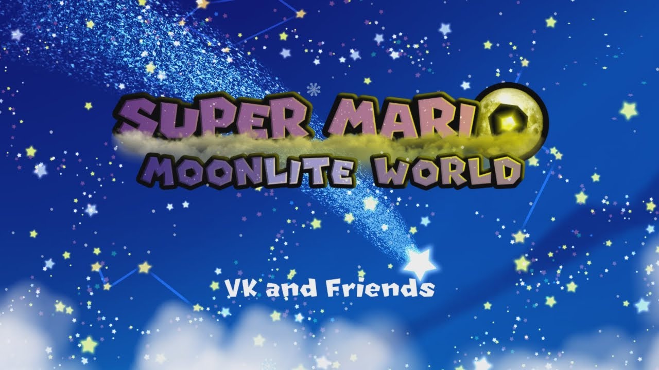Super Mario Moonlite World  Complete Walkthrough 100%