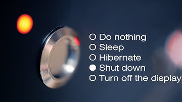 Choose What Your Power Button Does | Windows 10