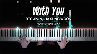 BTS JIMIN X HA SUNG WOON - With You (Our Blues OST Part. 4) | Piano Cover by Pianella Piano