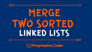 Merge Two Sorted Linked Lists | No Extra Space | O(n) time complexity