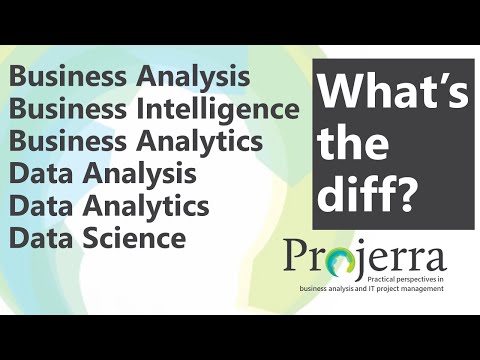 ビジネス分析、ビジネスインテリジェンス、ビジネス分析：違いは何ですか？