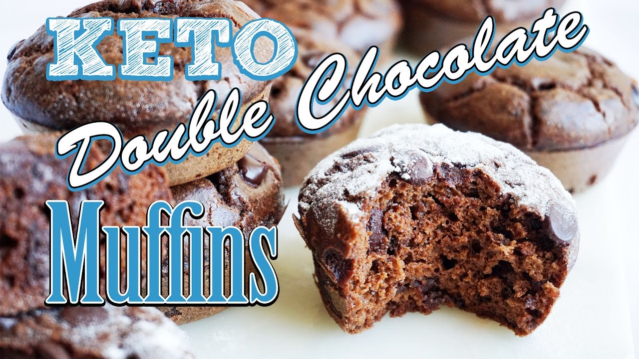 Keto Chocolate Muffins Recipe Video Simple and Easy Keto Muffins
