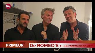 21 JULI 2026 ! Feestje met de ROMEO'S in Spanje te Moraira (Teulada)