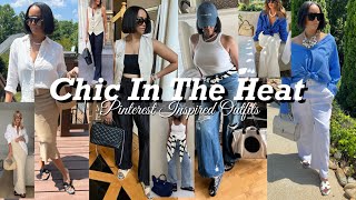 PINTEREST INSPIRED OUTFITS | Summer Outfits | Shop Your Closet | Old Money Outfits | Crystal Momon screenshot 3
