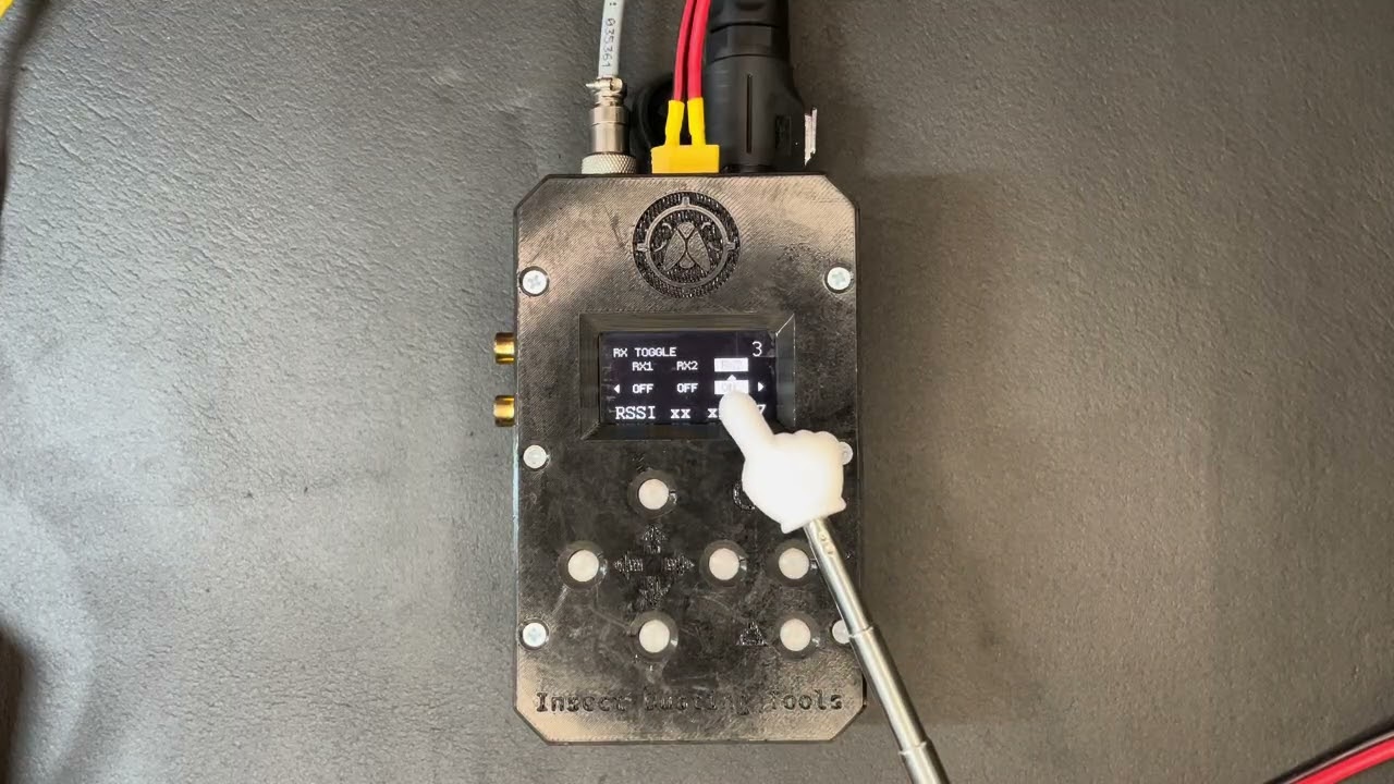 Швидке меню відключення VRX — відеоінструкція IBT Cable Extender v1