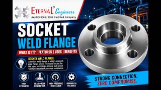 What is a Socket Weld Flange | Features, Uses & Benefits Explained | Eternal Engineers