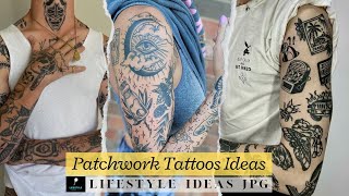 Patchwork Tattoos Design Ideas
