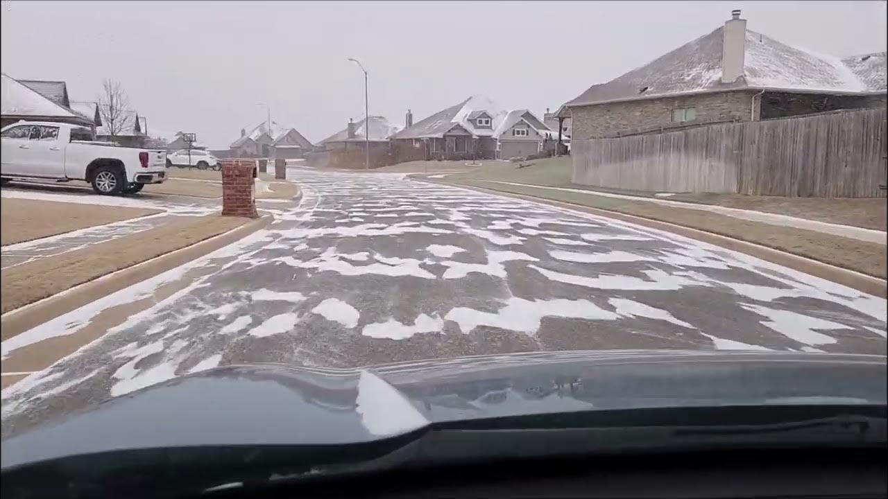 Blowing Snow, Oklahoma City OK YouTube