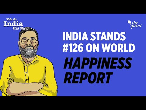 World Happiness Report, India Ranks Below Pakistan and Palestine | Why Isn’t India Happy?