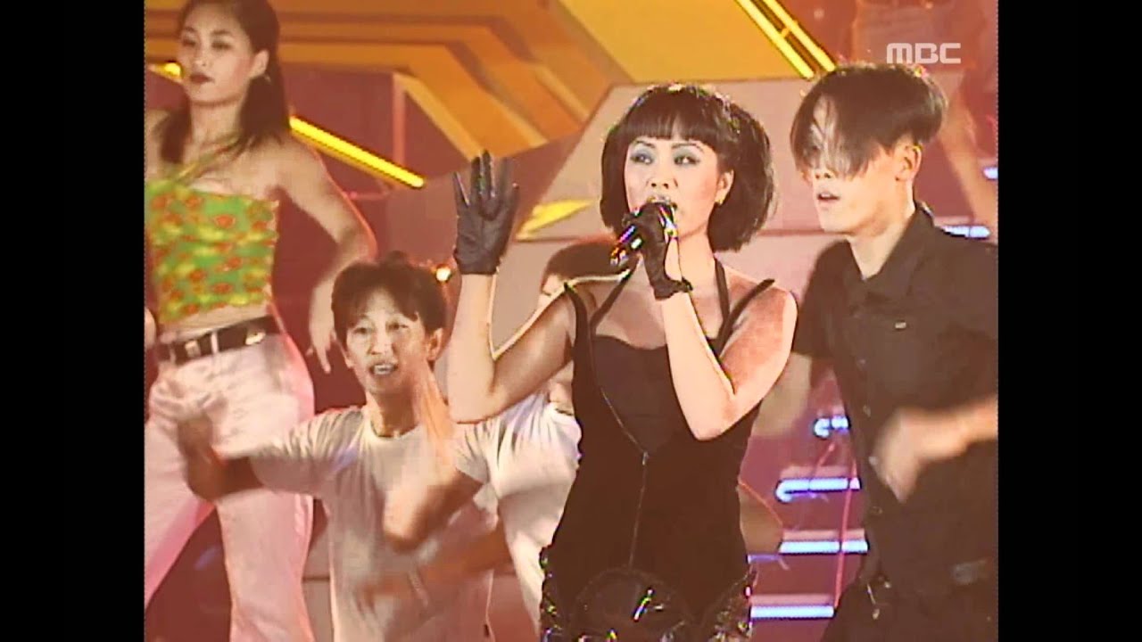 Uhm Jung-hwa - Three-party encounter, 엄정화 - 삼자대면, MBC Top Music 19970719