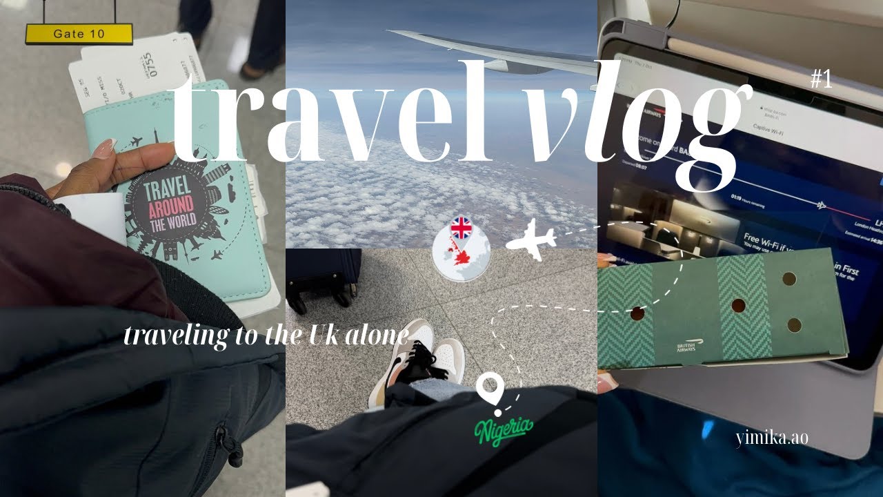 TRAVEL VLOG| Nigeria to the UK 🇬🇧| International Student