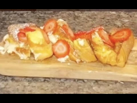 How To Make Cream Cheese Stuffed French Toast
