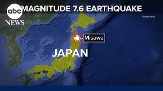 Thumbnail for Six injured in Japan after 7.6 magnitude earthquake