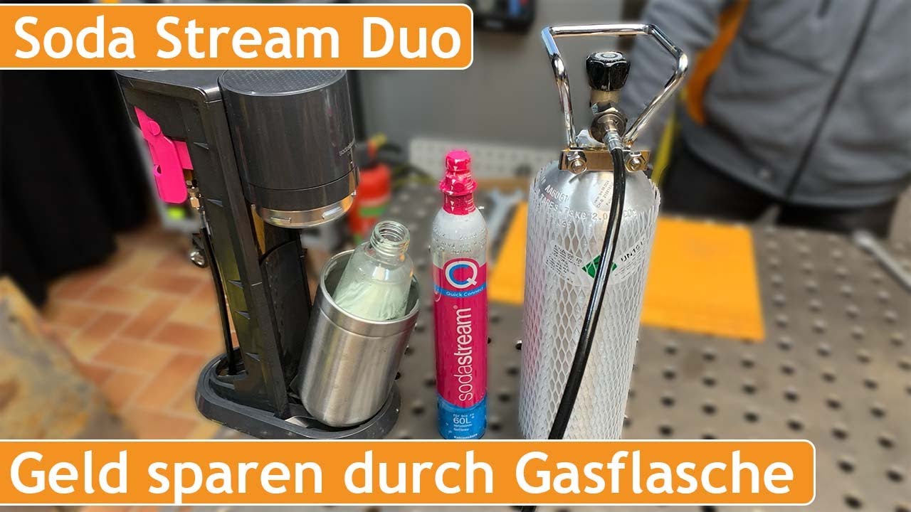 Soda Stream Duo/Terra Adapterschlauch Geldsparen beim Sprudler
