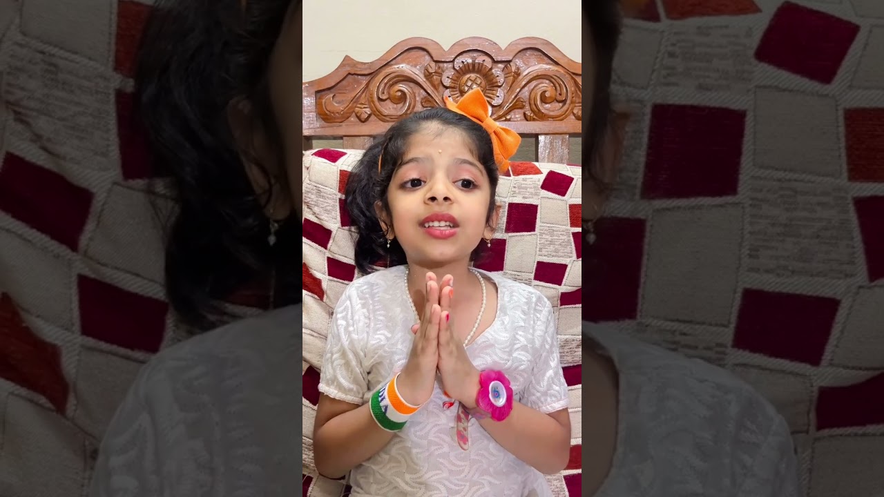 Aryaa Sriram singing Lingashtakam ಲಿಂಗಾಷ್ಟಕಂ 