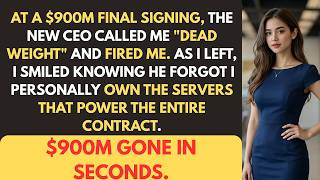 CEO Fired Me at $900M Merger Signing—Didn't Know I Own All The Servers