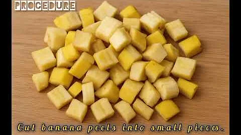 "Turning trash into treasure:Eco-friendly plastic from banana peels"