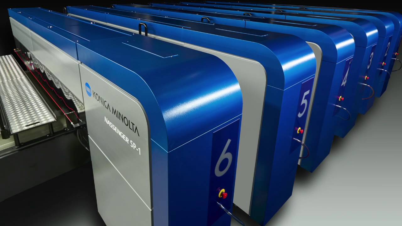 konica minolta textile printer