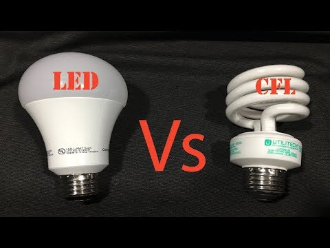 Video: ¿Se pueden utilizar bombillas LED en luminarias CFL?