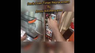 Deck Oven Timer Replacement