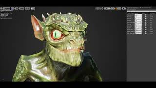 Morph Target Lizard Alien 1