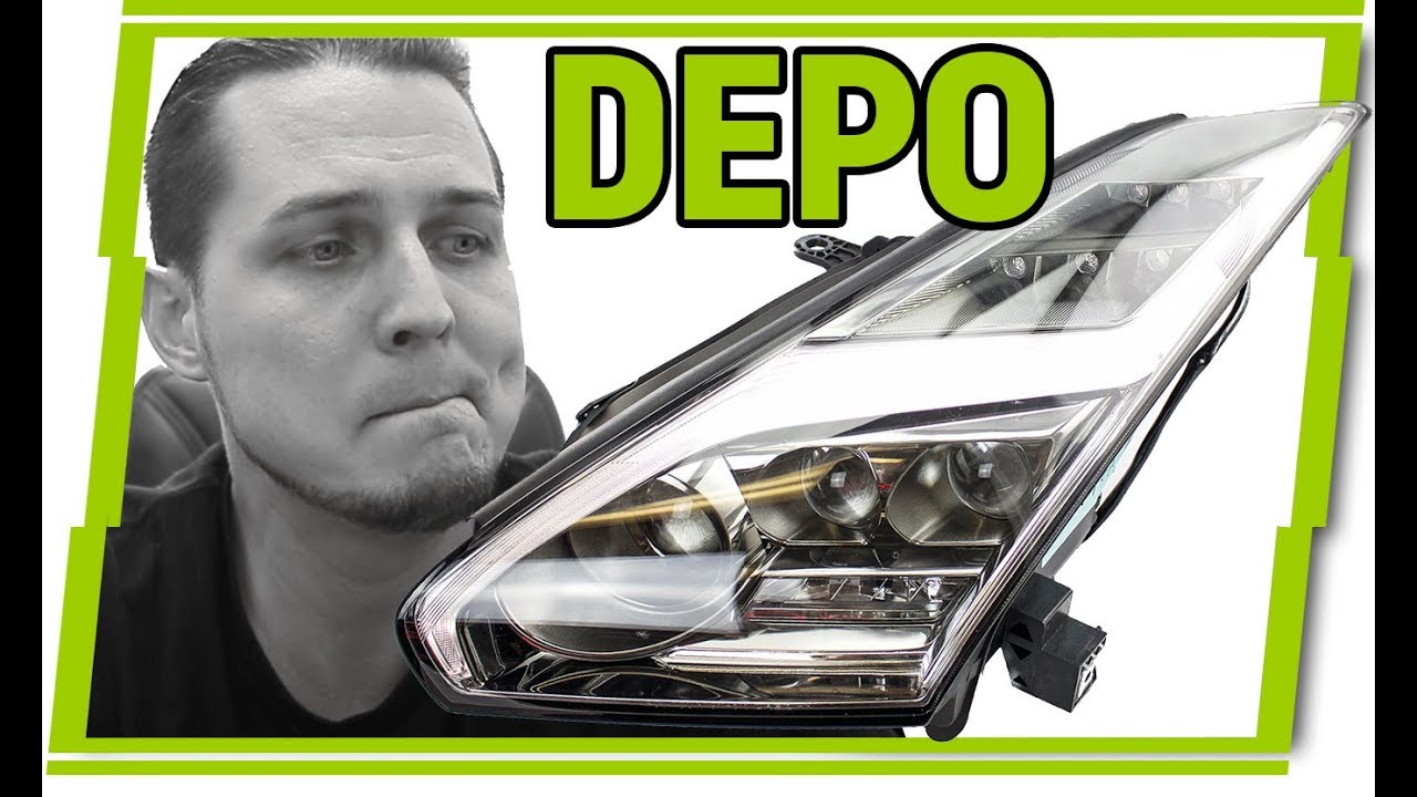 RHD vs LHD Nissan GTR DEPO Headlight Review YouTube