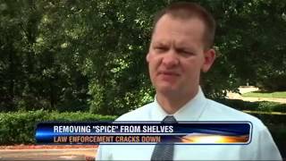 Law enforcement cracks down on spice sales