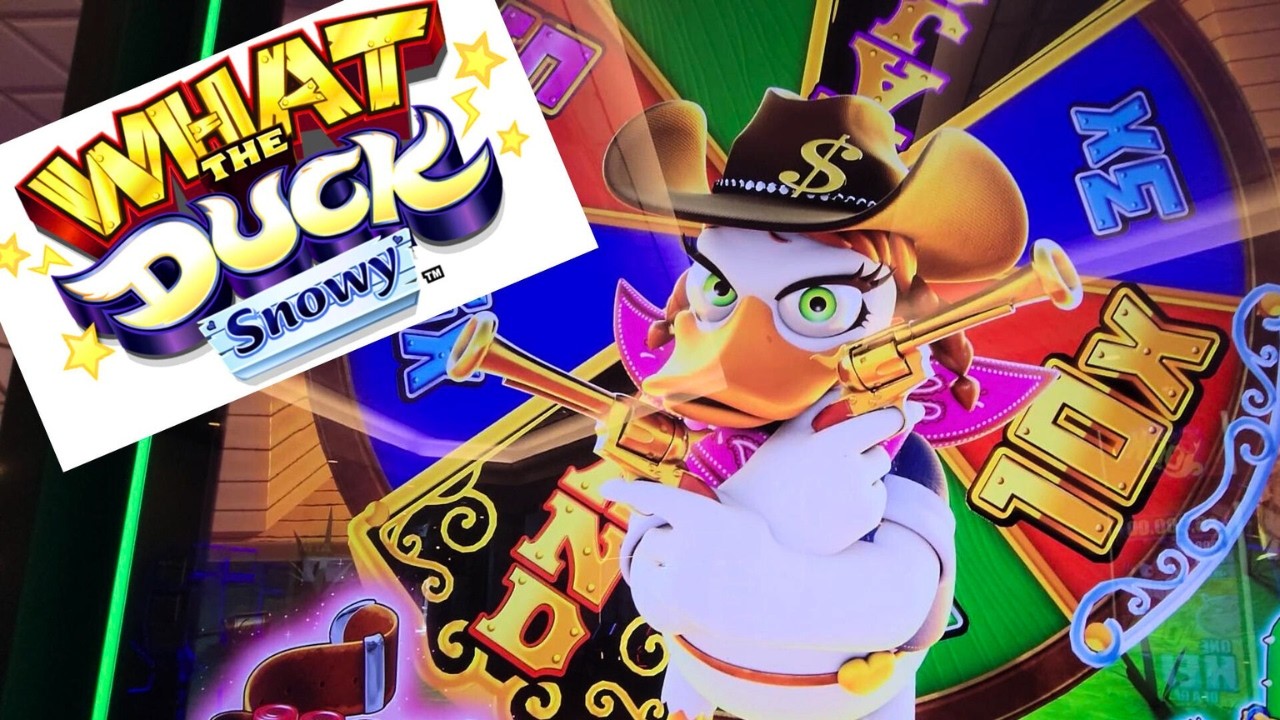 Это просто продолжается! Утка, утка, вращение колеса! в казино Red Hawk.