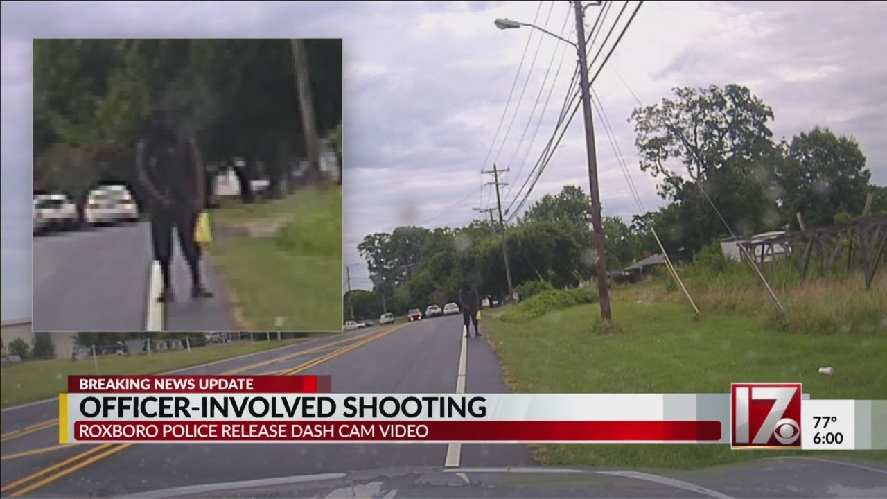District attorney releases video of fatal Roxboro police shooting YouTube