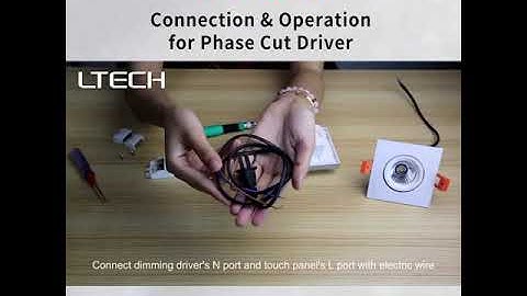 Ltech- Phase Cut Dimming Drivers