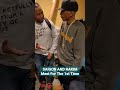 Rakim and Saigon Meet For The First Time