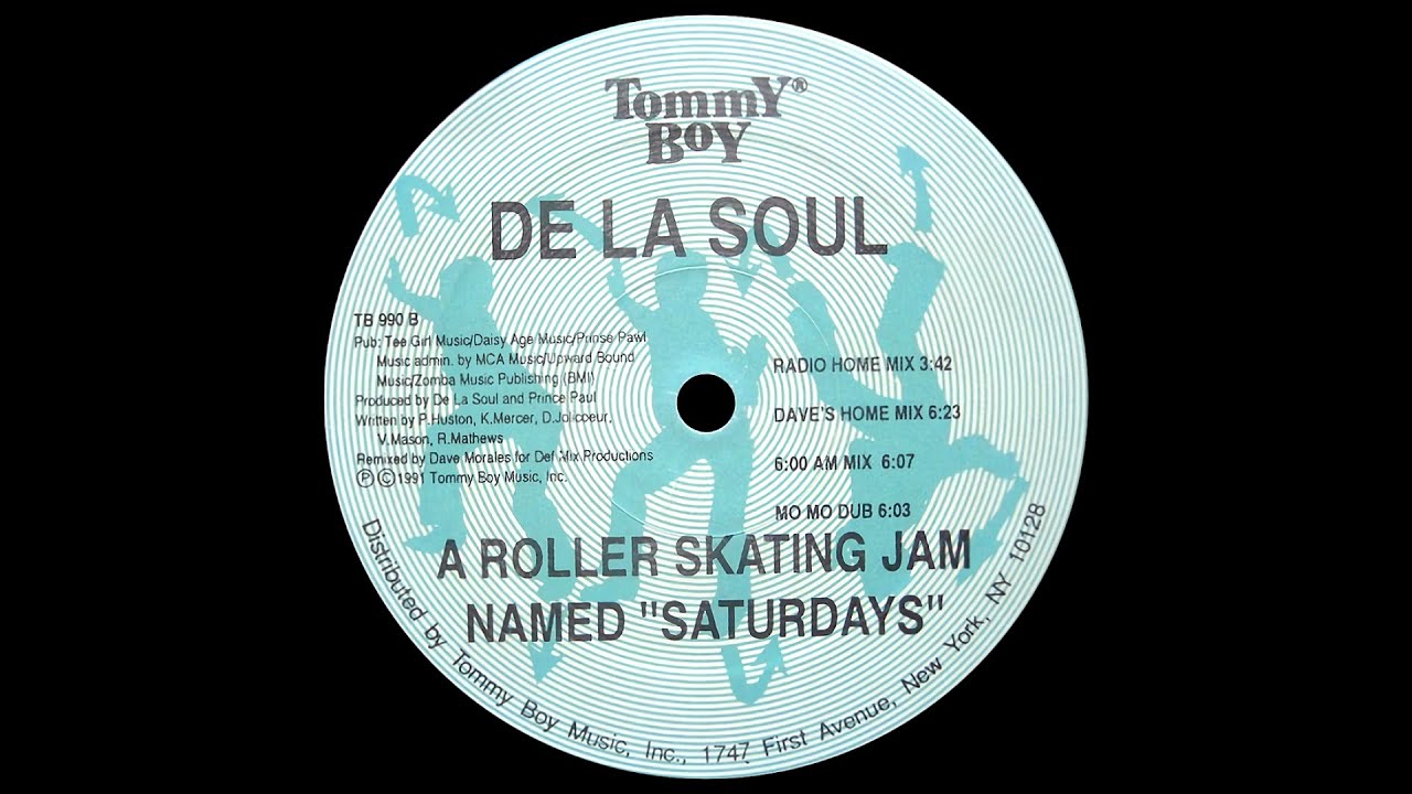 De La Soul - A Roller Skating Jam Named 