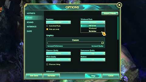 Optimizing In-Game Settings - League of Legends Player Support