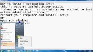 ncomputing software setup install procedures Wealth