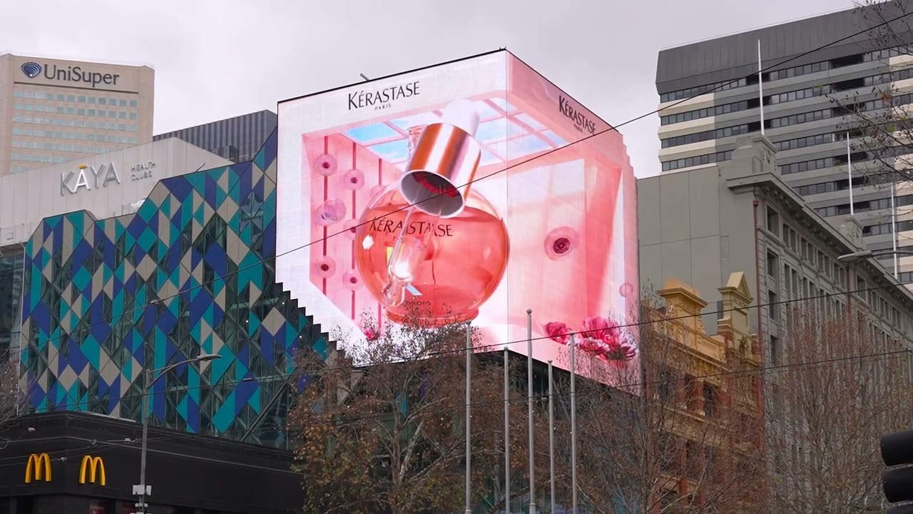 L’Oréal and QMS Get Creative With New DOOH Campaign for Kérastase