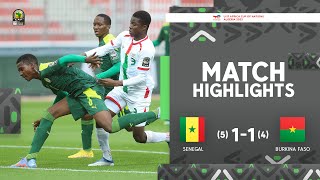 Senegal 🆚 Burkina Faso | Highlights - #TotalEnergiesAFCONU17 2023 - Semi-Finals