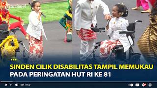 Sosok Savia Aulia, Sinden Cilik Disabilitas Tampil Memukau Pada Peringatan HUT RI ke 81 screenshot 3