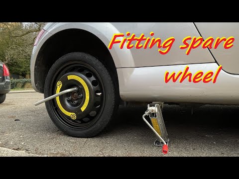 Fitting spare tyre on Audi TT mk1