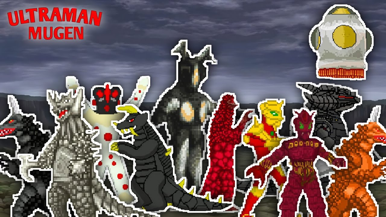 M.U.G.E.N - ALL KAIJU & SEIJIN ULTRAMAN SHOWA ERA [ULTIMATE]