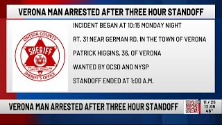 Town of Verona Man Arrested on Felony Warrants