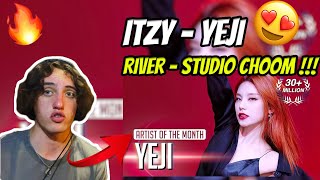 South African Reacts To [Artist Of The Month] 'River' covered by ITZY YEJI(예지) Resimi